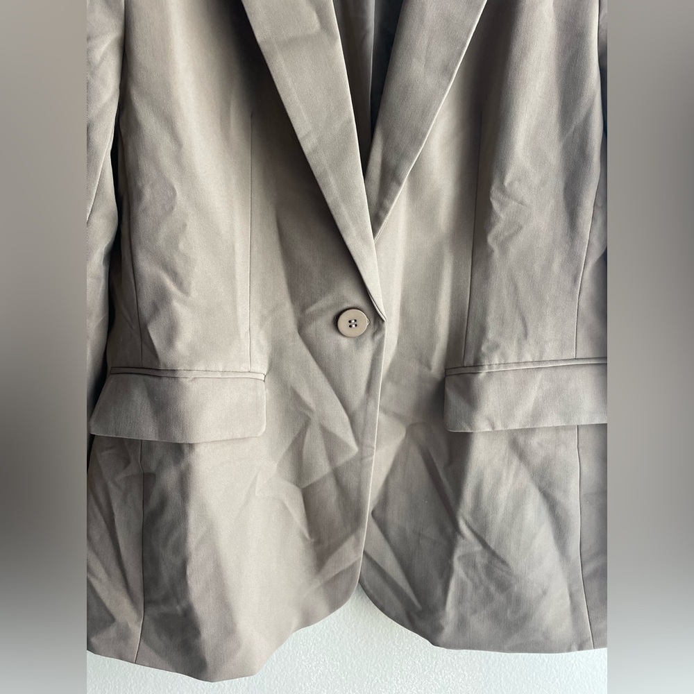 Cicy Bell Women Beige Tan Suit Jacket Size XL - Picture 3 of 11